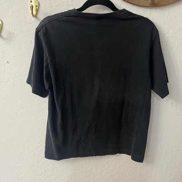 Vintage 90s Levi’s Medium Single Stitch Black Logo Graphic T-Shirt - Picture 9 of 11